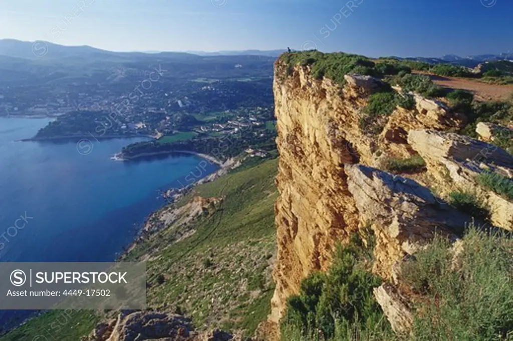Cap Canaille near Cassis, Cote D'Azur, Provence, France