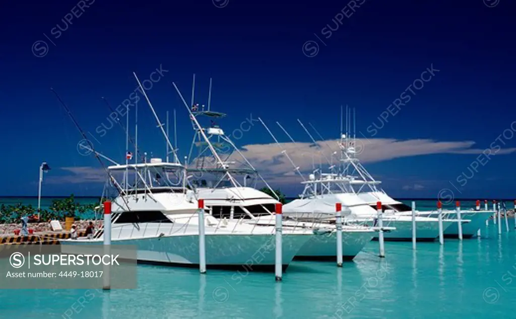 Big Game Fishing Boats, Punta Cana, Caribbean, Dominican Republic