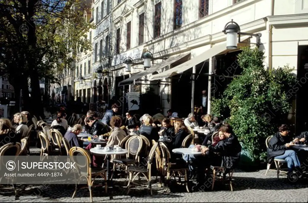 Cafe Frauentor, Weimar, Thueringen Deutschland, Europa