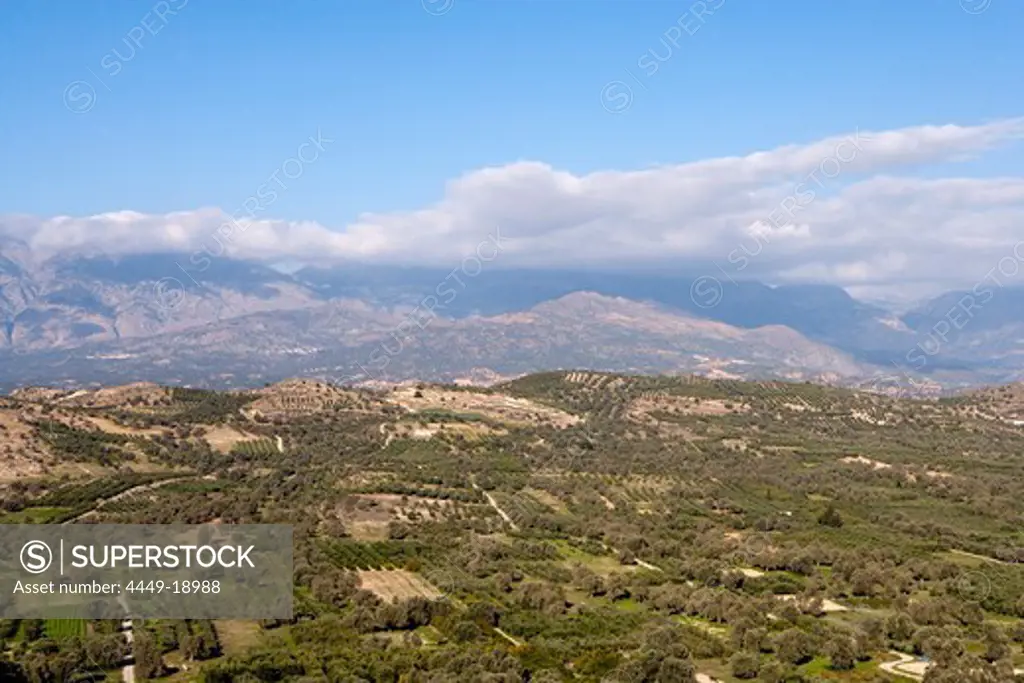 Landscape, South Crete, Crete, Greece