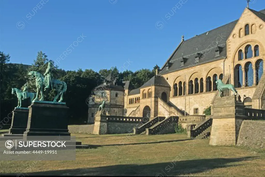 Kaiserpfalz Imperial Palace, Goslar, Harz Mountains, Lower Saxony, northern Germany, UNESCO, World Heritage Site