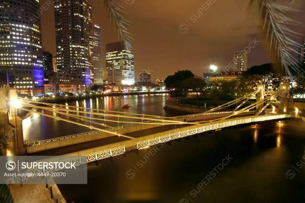 Cavenaugh Bridge, Singapore River, Singapore