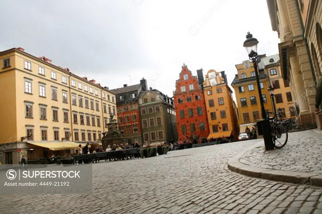 City view, Stor Torget, Gamla Stan (Old Town), Stockholm, Schweden