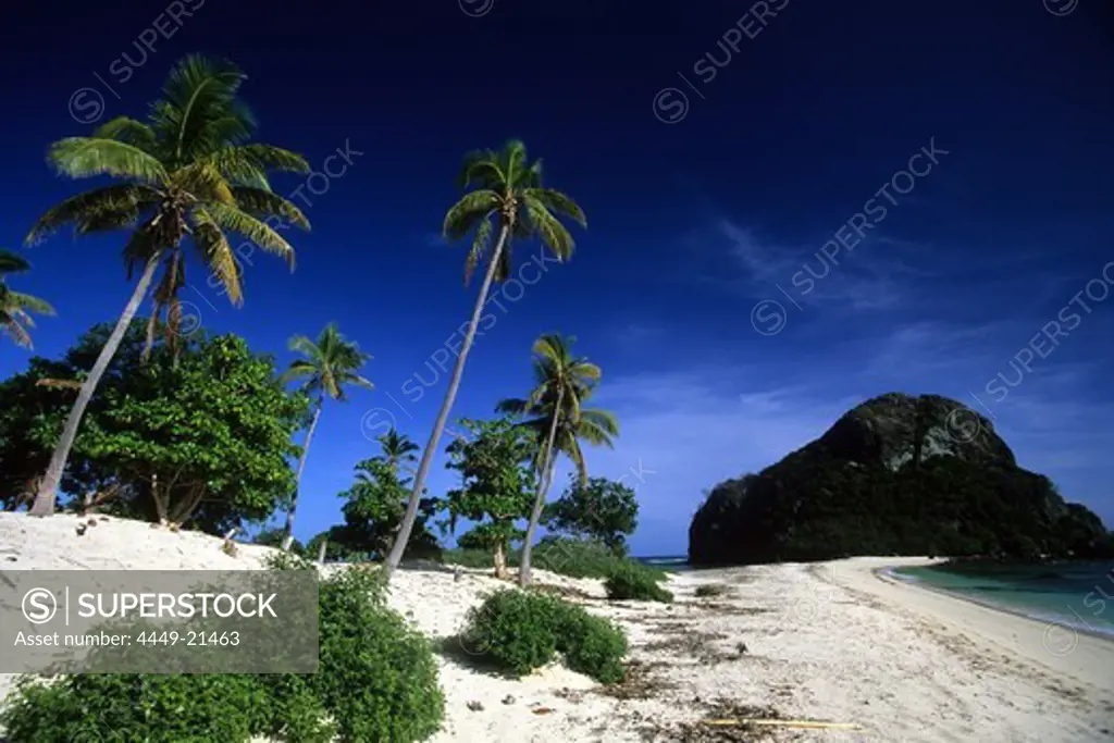 Navadra Island, Mamanuca group, Fiji, South Sea