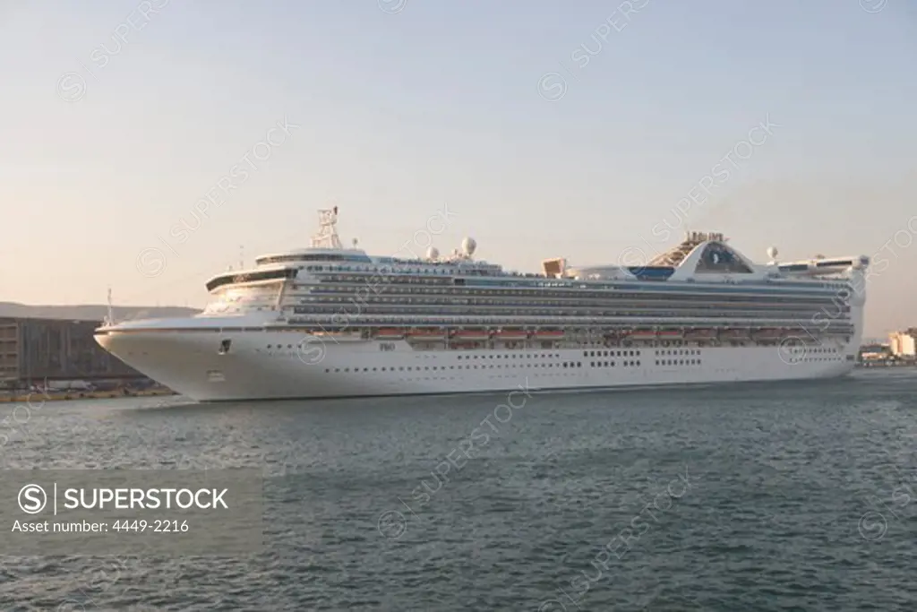 Cruiseship Grand Princess, Piraeus Harbor, Attica, Greece