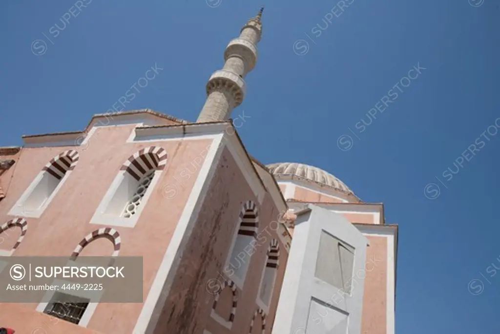 Rhodes Mosque, Old Town, Rhodes, Dodecanese Islands, Greece