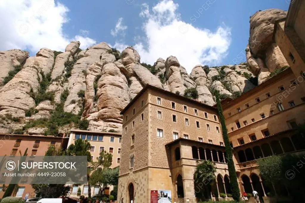 Montserrat Monastery and Benedictine Abbey, Catalonia, Spain