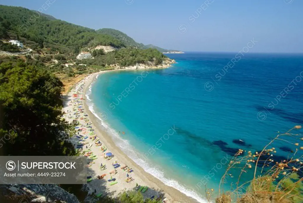 Tsamadou Beach near Kokkari, Samos Island, Greece