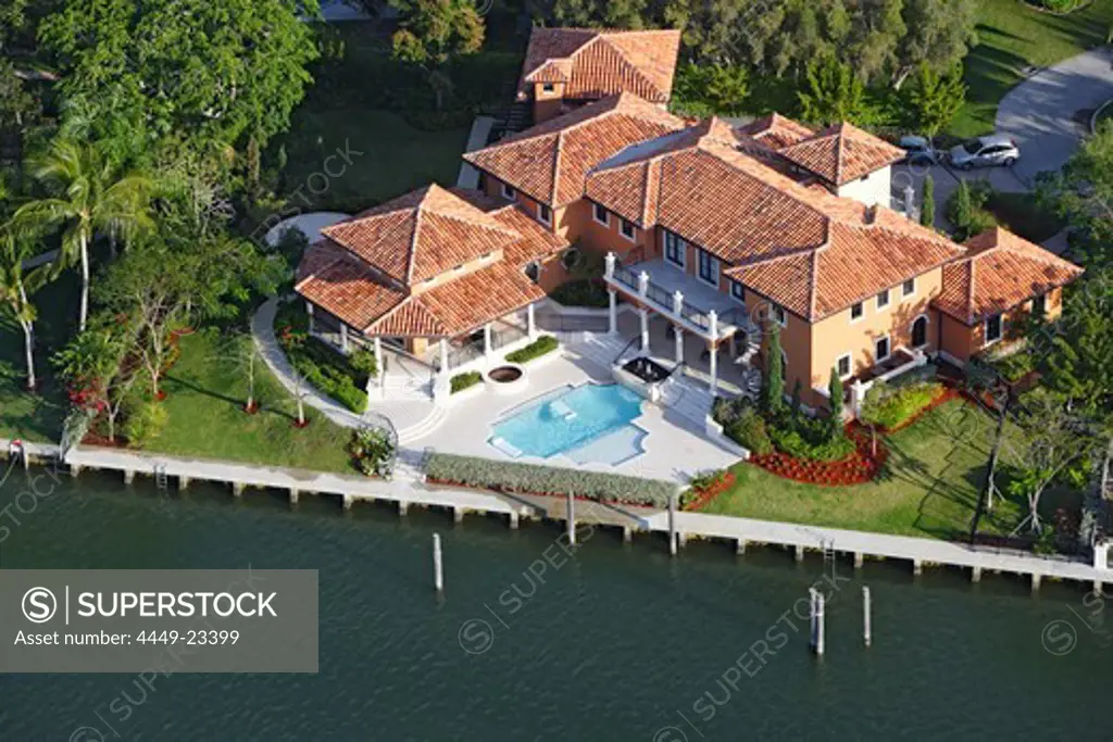 Luxurious homes in Coral Gables, Miami, Florida, United States of America, USA