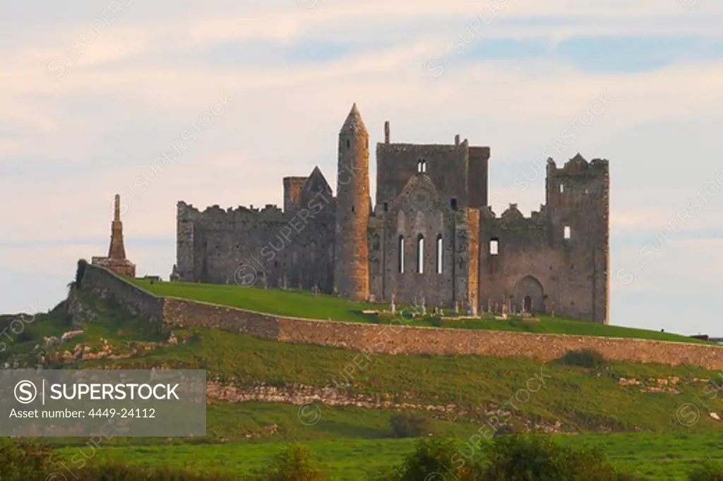outdoor photo, summer, Rock of Cashel, Cashel, County Tipperary, Ireland, Europe