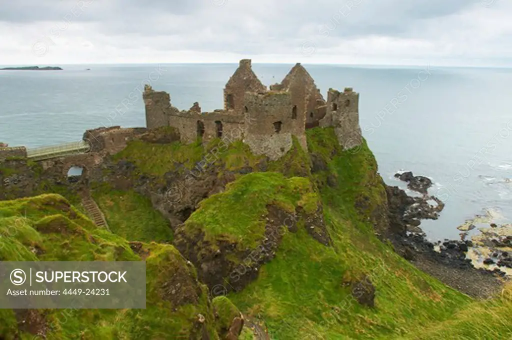 outdoor photo, Dunluce Castle, County Antrim, Ulster, Northern Ireland, Europe
