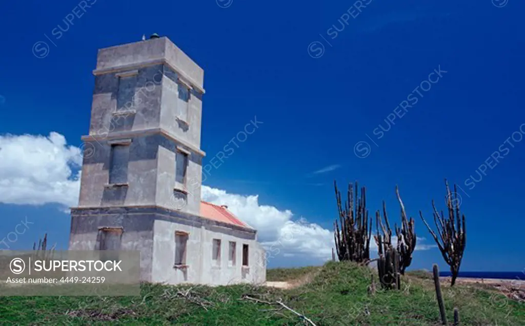 Lighthouse, Netherlands Antilles, Bonaire, Bonaire, Washington Slagbaai National Park