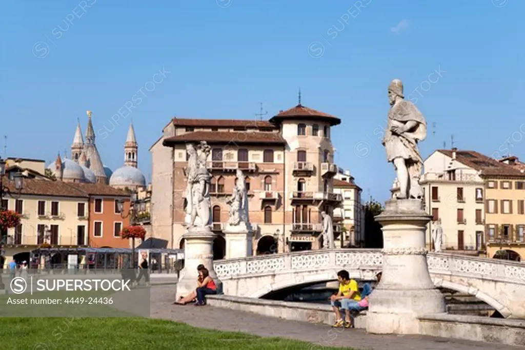 Prato della Valle, Padua, Veneto, Italy