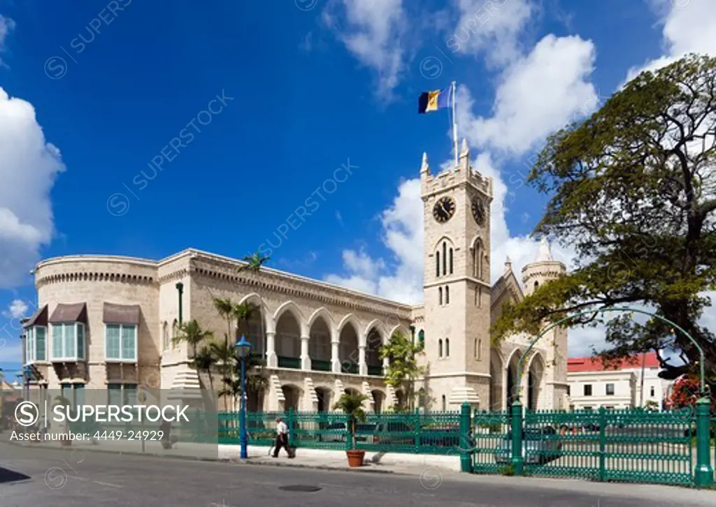 Parliament building, Bridgetown, Barbados, Caribbean