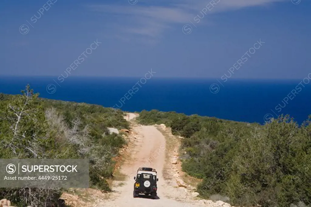 Jalos Activ Land Rover tour, Offroad, Akamas Nature Reserve Park, South Cyprus, Cyprus
