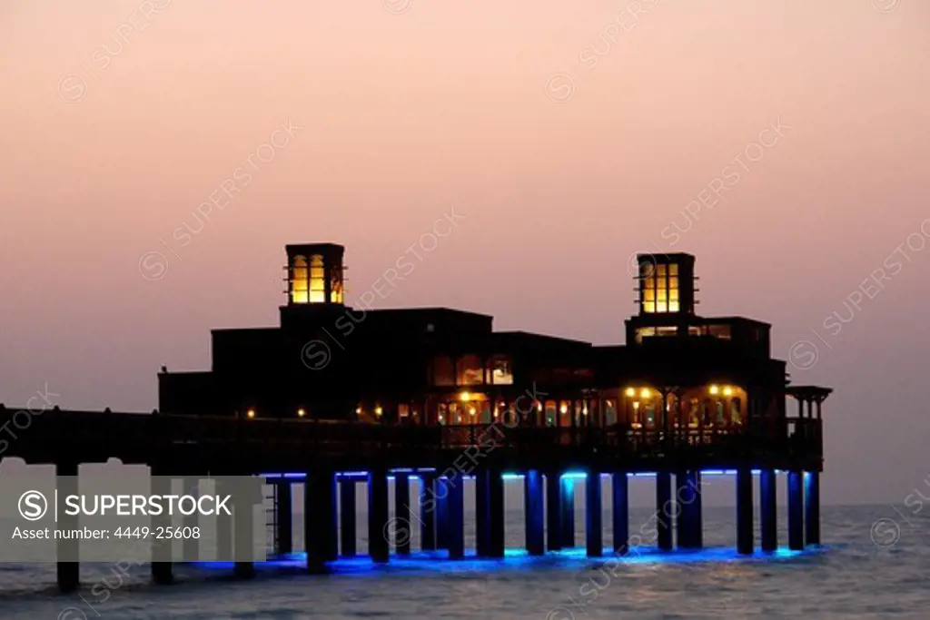 Al Qasr Hotel Pier Restaurant, Dubai, United Arab Emirates, UAE