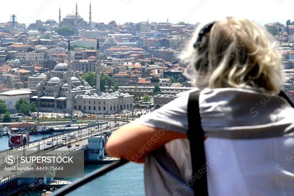 Tourist, Istanbul, Turkey