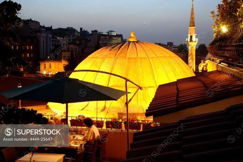 Dinner, Istanbul, Turkey