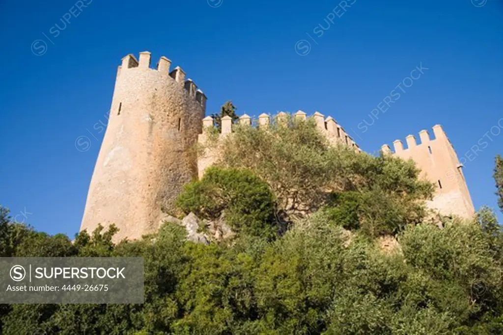 Arta Castle, Arta, Mallorca, Balearic Islands, Spain