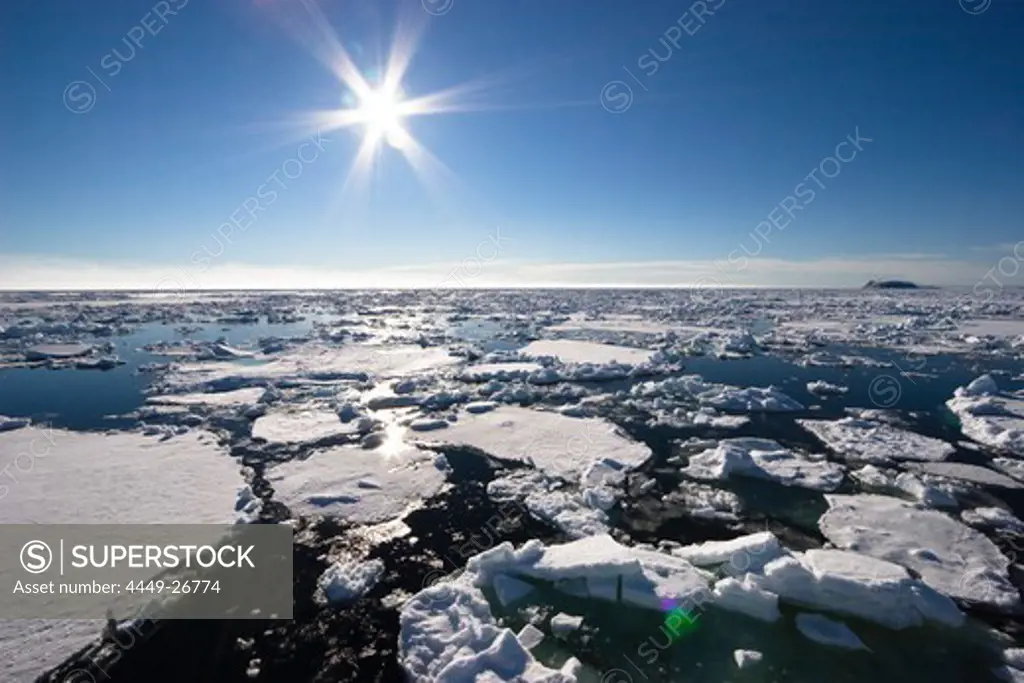 icefloes, Spitsbergen, Norway