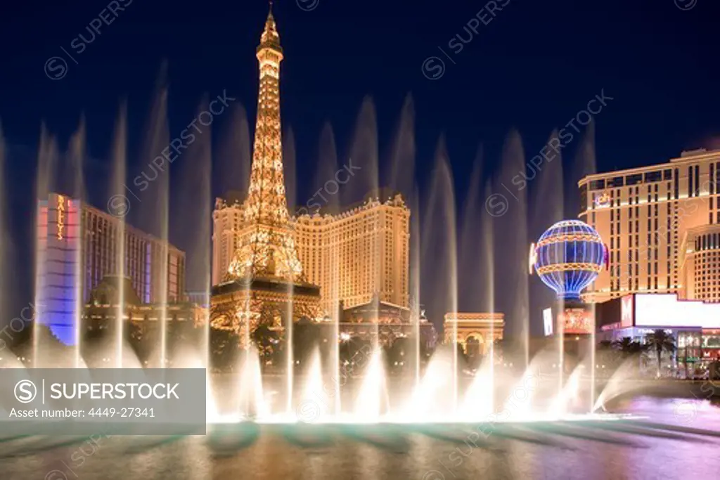 Paris Hotel and Casino in Las Vegas, Nevada, USA
