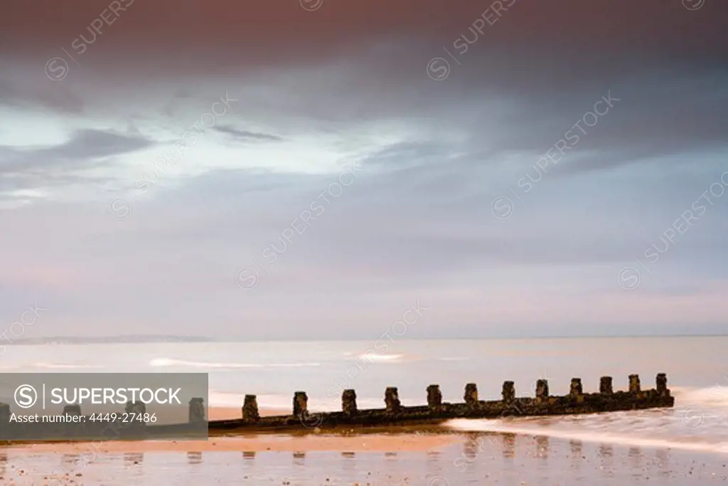 Beach at Eastbourne, East Sussex, England, Europe