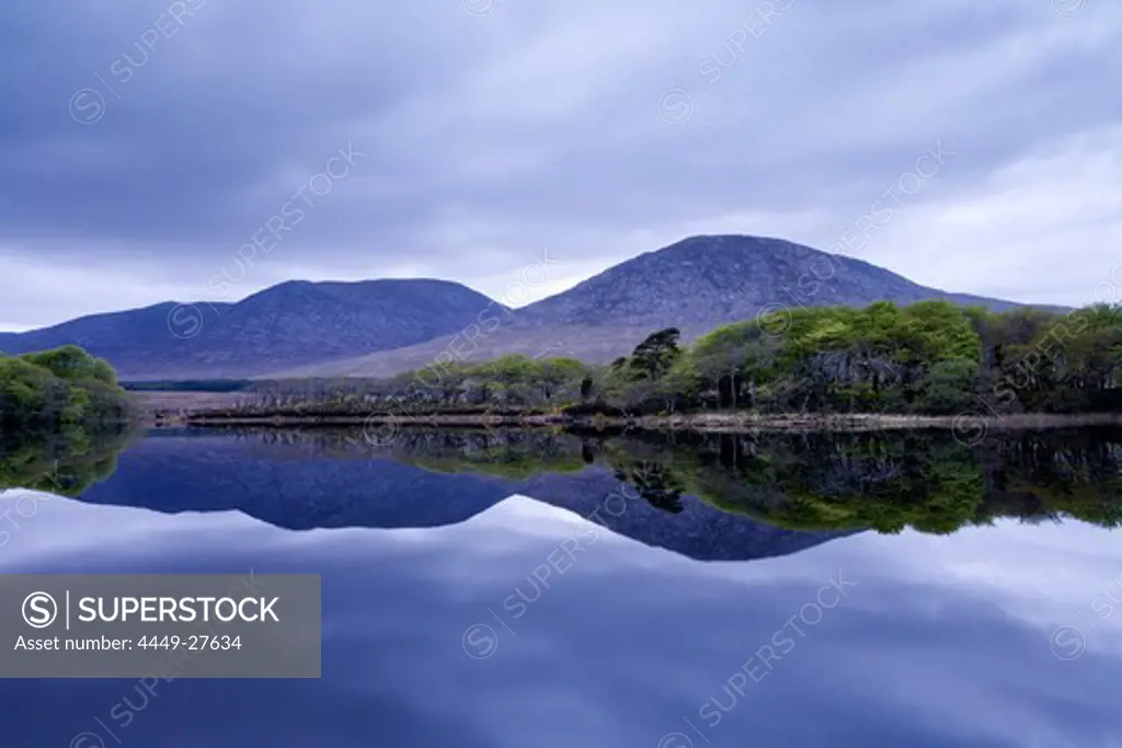 Landscape in Connemara, County Galway, Ireland, Europe