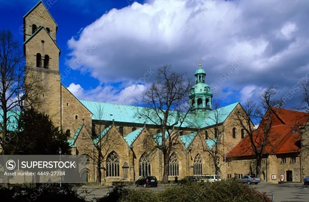 Europe, Germany, Lower Saxony, St. Mary's cathedral in Hildesheim