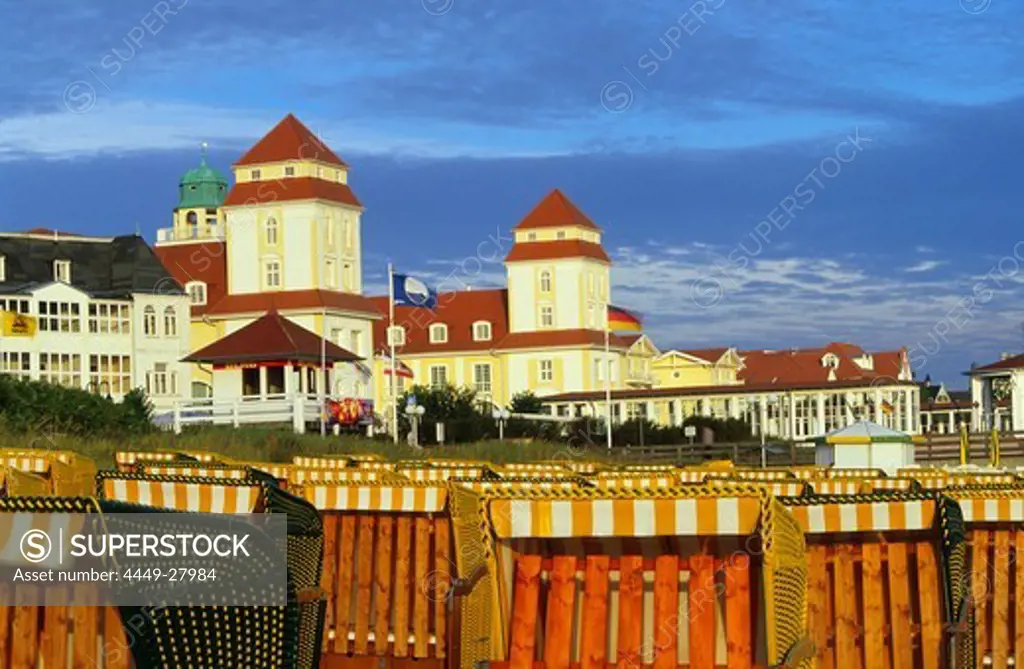 Europe, Germany, Mecklenburg-Western Pommerania, isle of Ruegen, seaside ressort Binz, Spa hotel