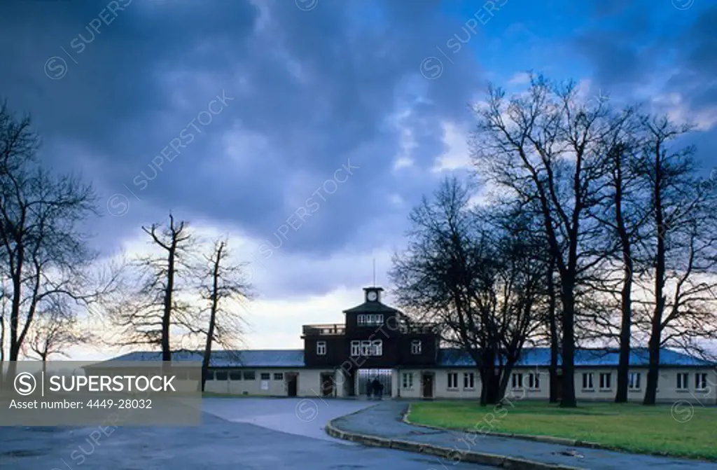 Europe, Germany, Thuringia, Buchenwald concentration camp near Weimar