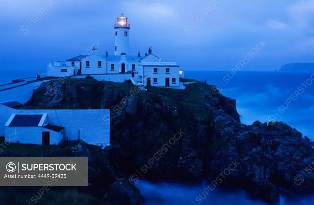 Lighthouse at Fanad Head, Co. Donegal, Ireland, Europe