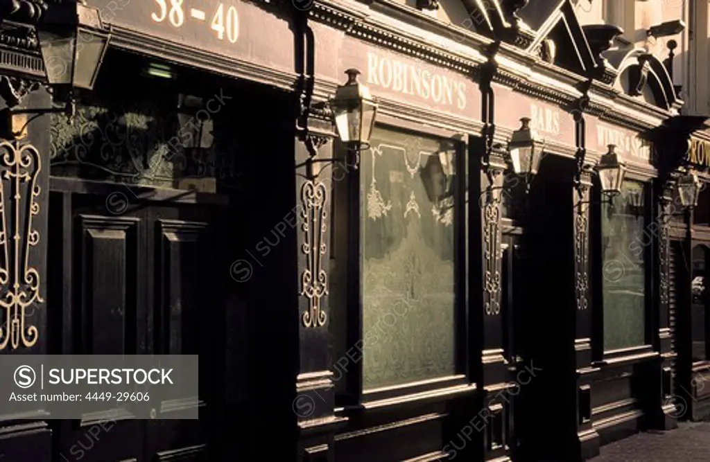 Robinsons Bar in Great Victoria Street, Belfast, County Antrim, Northern Ireland, United Kingdom, Europe