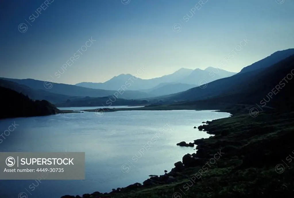 Llyn Mymbyr, Snowdon, Snowdonia National Park, Gwynedd, Wales, Great Britain