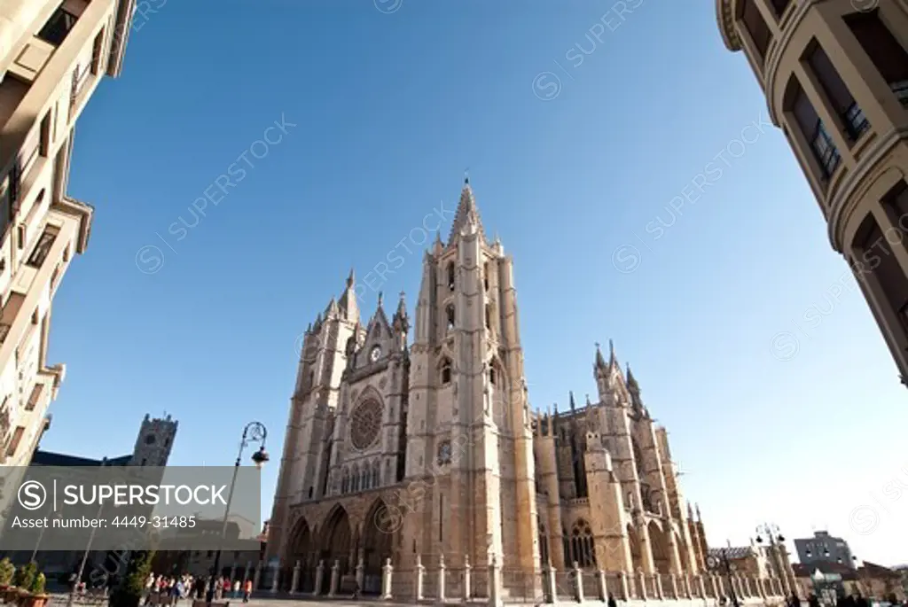 Cathedral of Leon, Leon, Castile and Leon, Spain