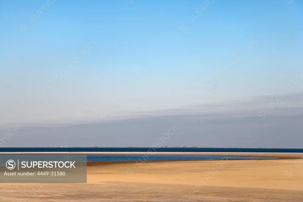 Kniepsand Beach, Wittduen, Amrum, Island, North Frisian Islands, Schleswig-Holstein, Germany