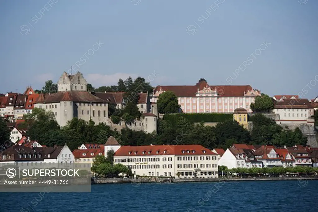 Old Castle and New Castle, Meersburg, Baden-Wurttemberg, Germany