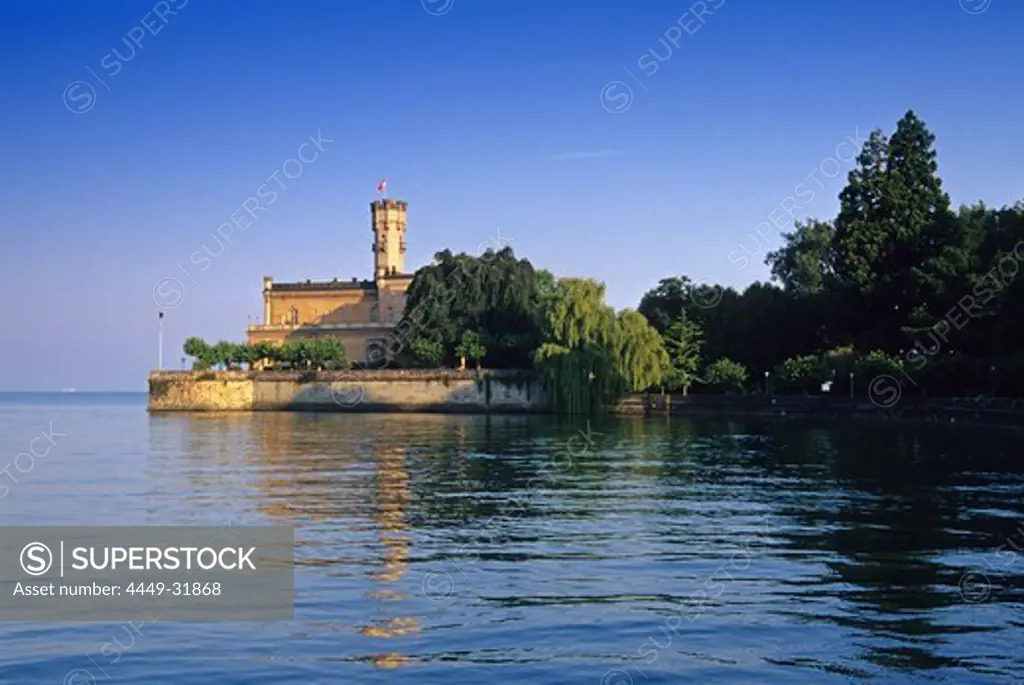 View at Monfort castle at Lake Constance, Baden Wurttemberg, Germany