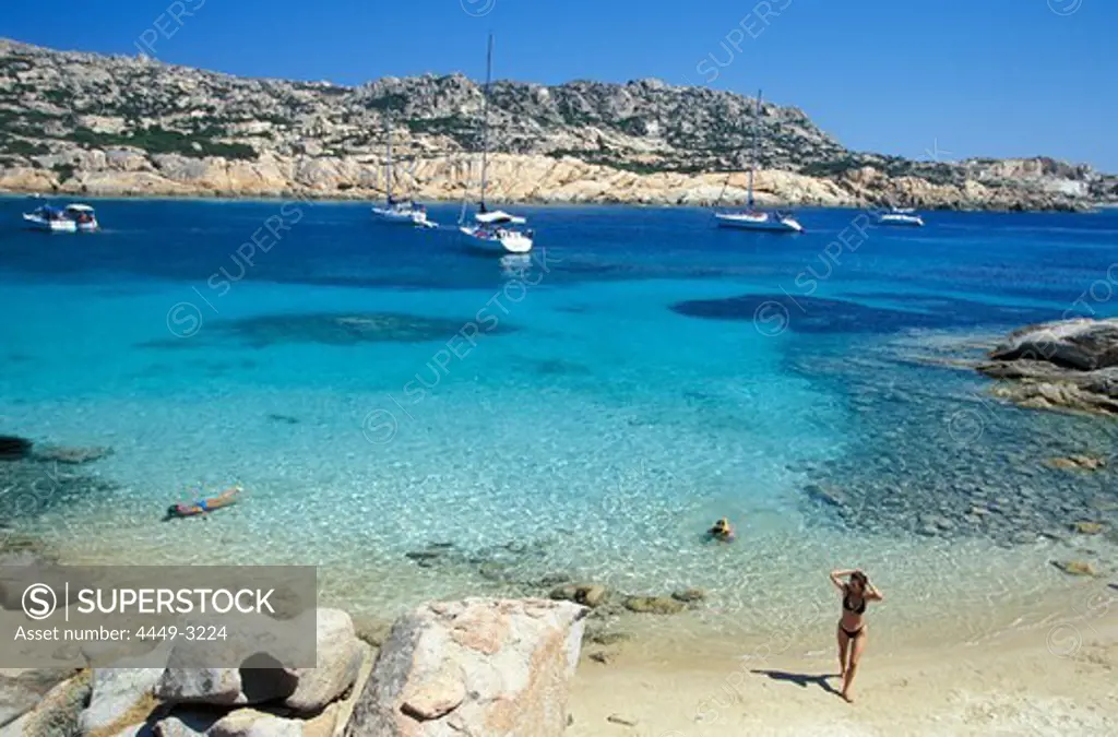 Coast landscape, Gallura, northern Sardinia, Sardinia, Italia