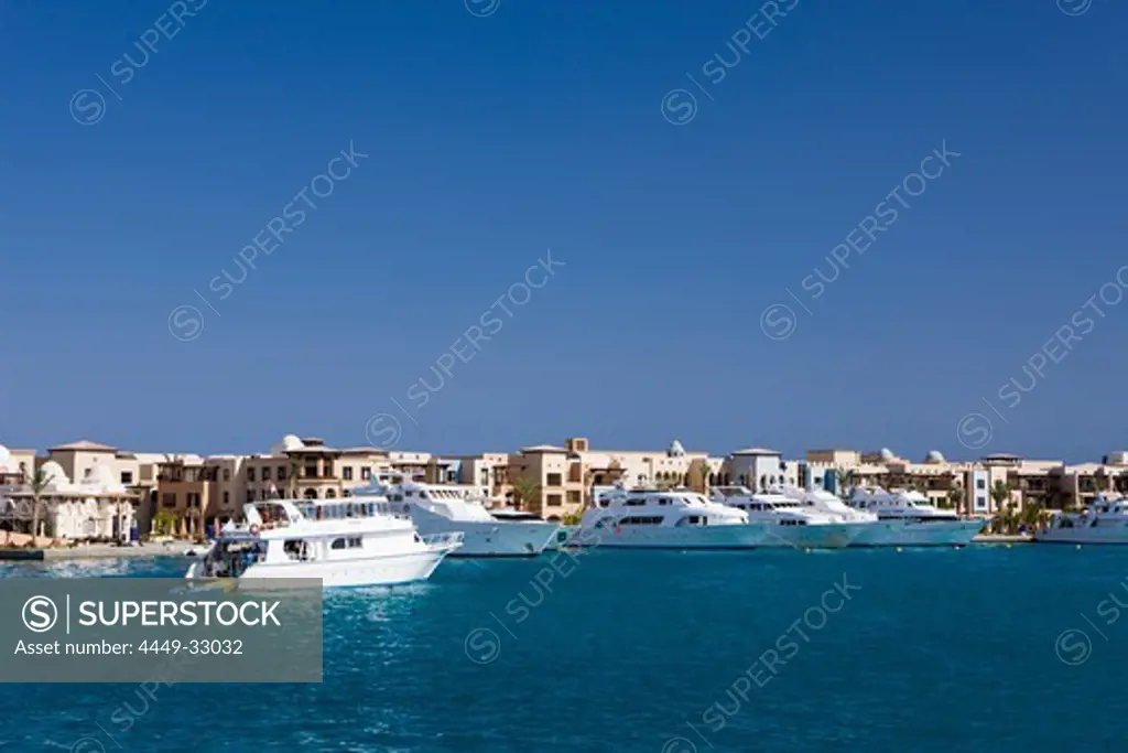 Harbour of Port Ghalib, Marsa Alam, Red Sea, Egypt