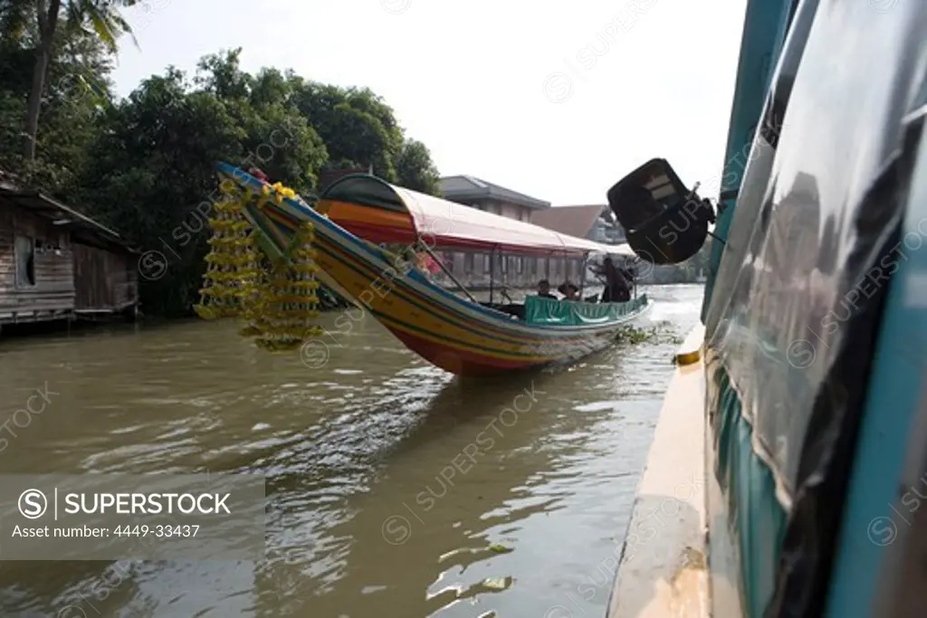 Longtail Boat Trip, Bangkok, Thailand