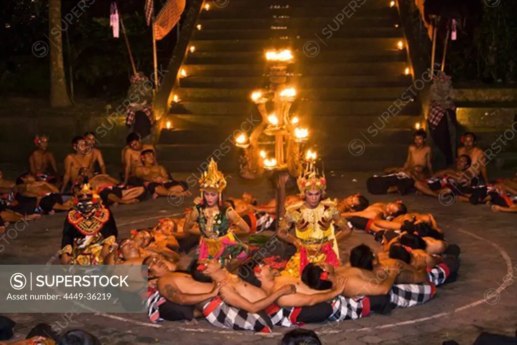 Kecak dance in Ubud, Bali, Indonesia
