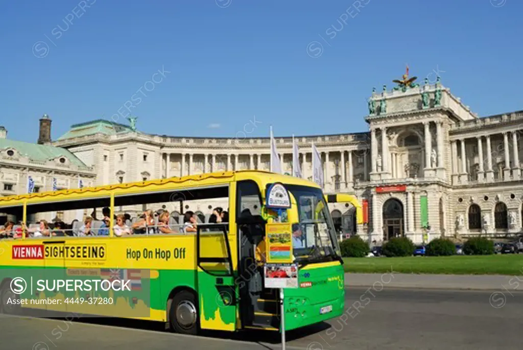 Sightseeing tour, Hofburg Imperial Palace, Vienna, Austria