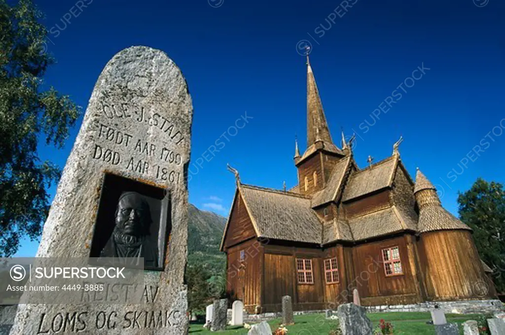 Stave Church, Lom, Western Middle Norway