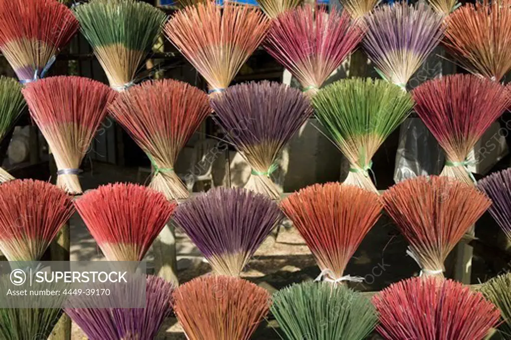 Bundle of fumigating sticks in Hue, Thua Thien-Hue Province, Vietnam, Asia