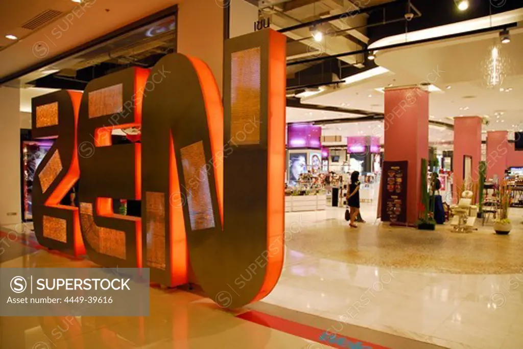 Cosmetics in Zen shopping mall at Central World, Central World Plaza Bangkok, Pathumwan, Pathum Wan district, Krung Thep, Thailand, Asia