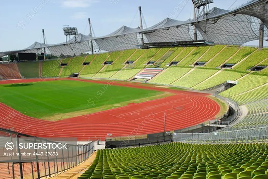 Olympiastadion (Olympic Stadium), Munich, Bavaria, Germany