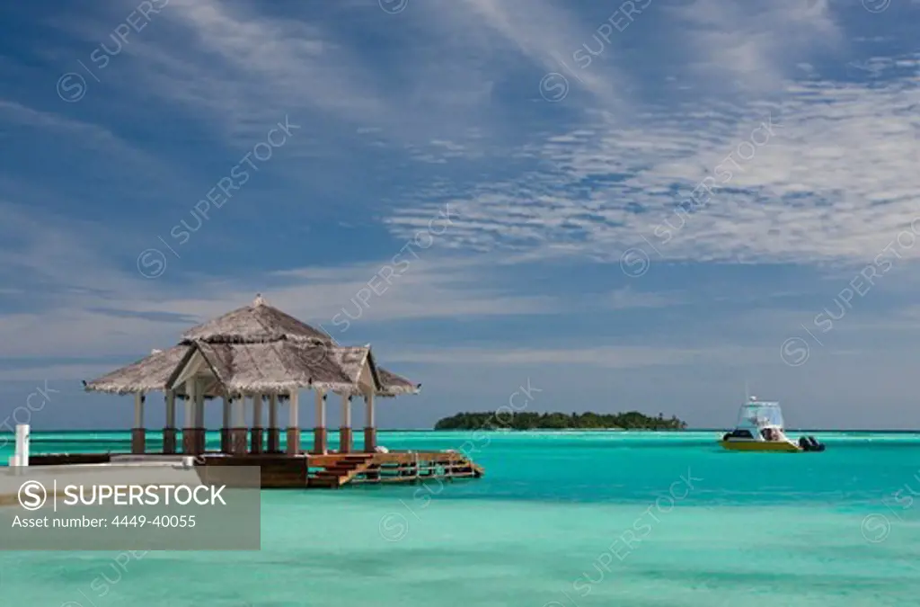 Lagoon of Maldive Island Kandooma, Maldives, South Male Atoll