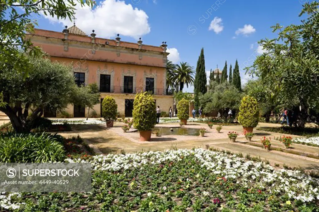 Gardens of the Alcazaba, Andalucia, Province Cadiz, Spain
