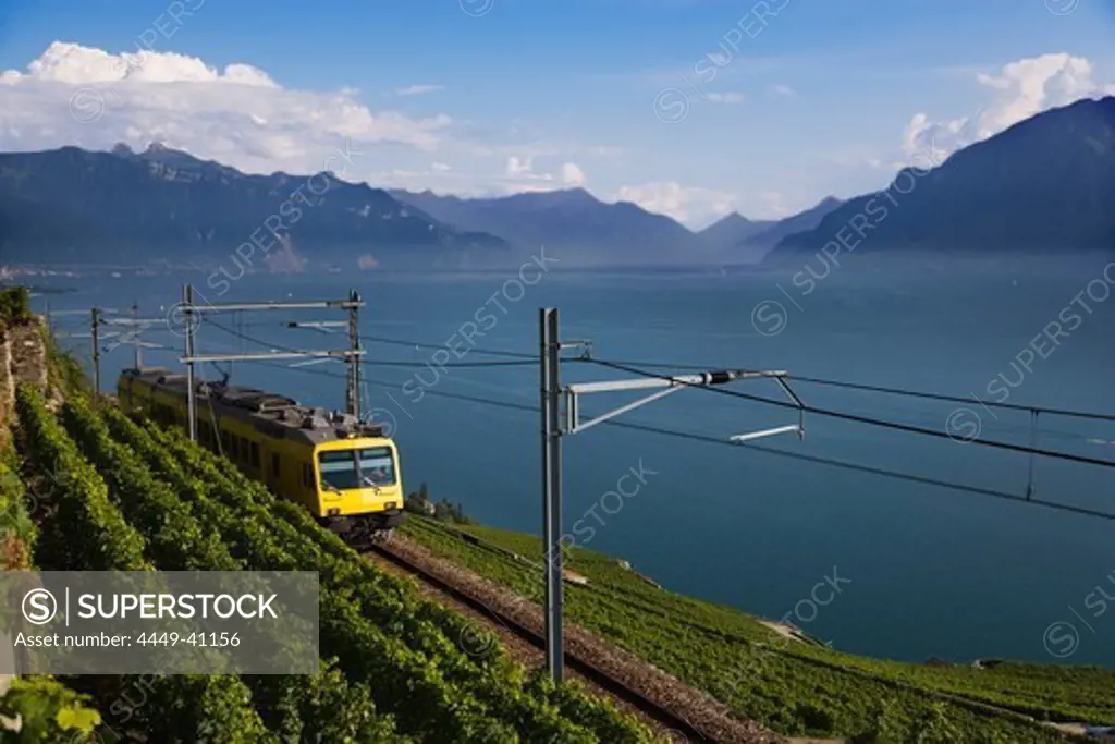 Train de Vignes, Lavaux, Canton of Vaud, Switzerland