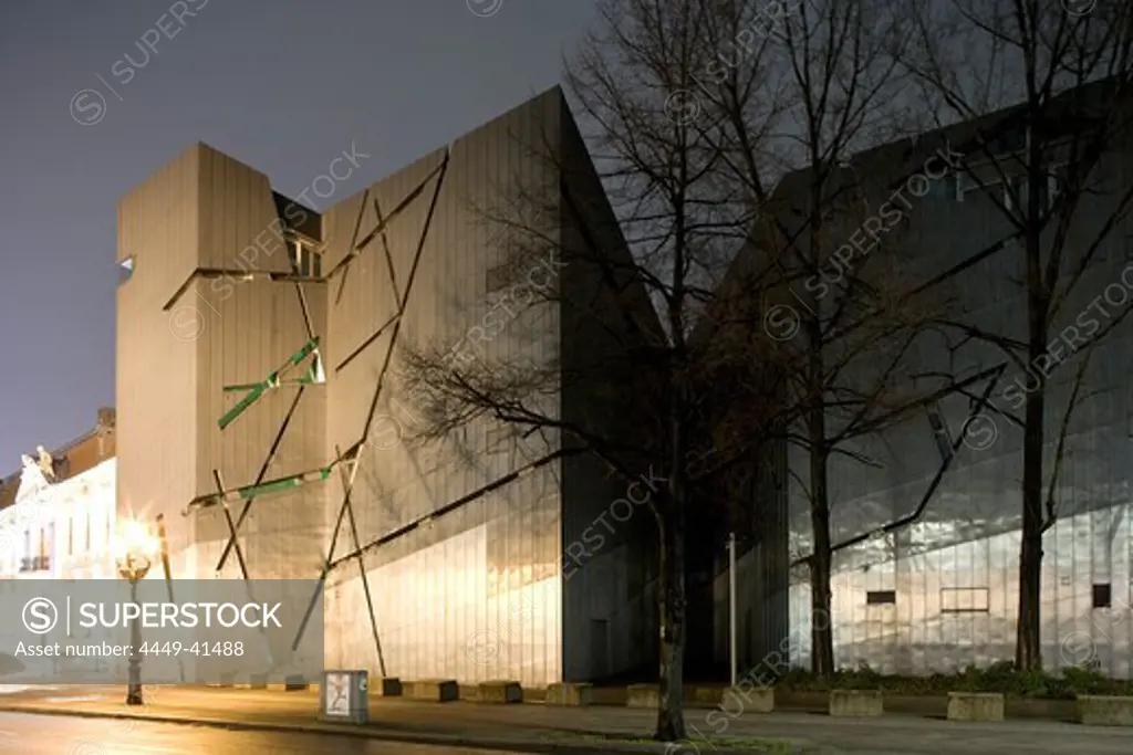 Jewish Museum, by architect Daniel Libeskind, Lindenstrasse 9-14, Berlin, Kreuzberg, Germany, Europe